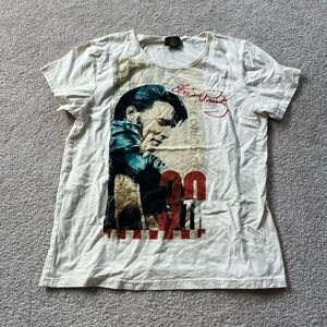 Elvis Presley Cream/White T-Shirt